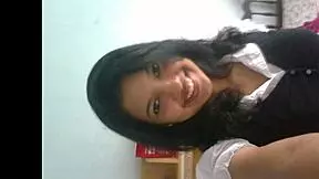 Sexy Indian desi teen Sangita fingers her wet pussy so good 😍🔥💦