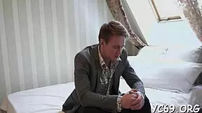 hey this nylon slut goes full hardcore