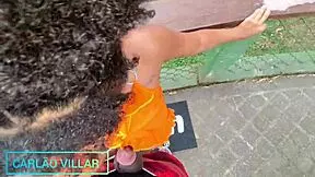 hot pretinha surrenders emotionally to deep cock sucking bliss