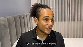 i never thought the hung black receptionist at the hostel would stretch my tight pussy with his thick bbc until i'm begging missionary style - naty delgado