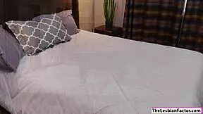 Riley and Elsa share intense orgasm together