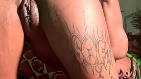 horny anal virgin stretches shaved asshole with toys