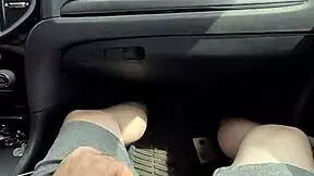 gf gives hot public car handjob blowjob ending with cumshot straight in her mouth 😜🍆💦