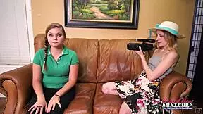 lauren and pixie rim that cock suck it deep and swallow the cum