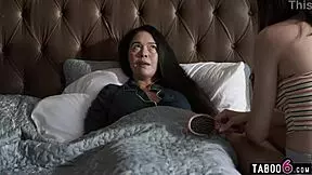 paralyzed woman pervs on teen stepdaughter getting fucked doggystyle 😱🔥