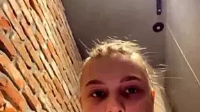 whoa first time dp anal with monster cock outside? she orgasms hard on webcam