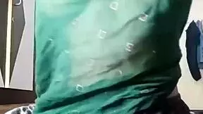 super hot indian girl with big boobs teases nipples on webcam 😍🔥