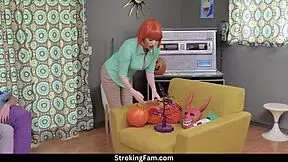 Alex Coal And Johnny Castle In A TABOO FAMILY FUCK FEST On The Sofa