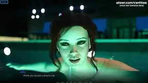 check city of broken dreamers redhead secretary big boobs bounce in hot cumshot gameplay part 2