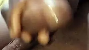 Ever seen an african dude stroke his juicy solo load like this?