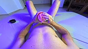 hot solo amateur masturbates juicy vagina with vibrator moaning loud