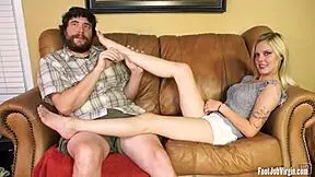 sexy mya young blonde toes sucked feet adored homemade casting interview fetish homemade