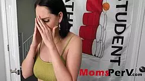 caught wanking to stepmom's nudes leads to her anal pounding