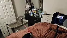 backshots pounding my pregnant girlfriend's super creamy pussy