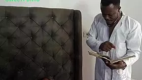 i keep getting sick just to feel this doc rip my clothes and pound my wet pussy with his big black cock cowgirl style