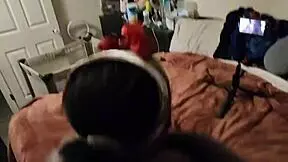 backshots pounding my pregnant girlfriend's super creamy pussy