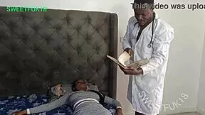 i keep getting sick just to feel this doc rip my clothes and pound my wet pussy with his big black cock cowgirl style