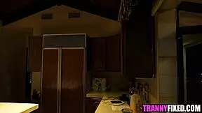 annabelle lane the trans babe surprises gabriel dalessandro with wild visit