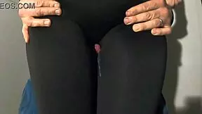 Big Legged Latina Milf Masturbates Legs Spread for Huge Creampie Cumshots