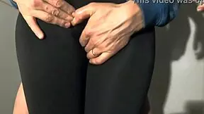 Big Legged Latina Milf Masturbates Legs Spread for Huge Creampie Cumshots