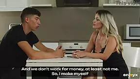 blonde busty milf tatiana alvarez slurps young hard cock deep