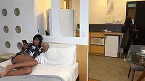 vizinho fucks me hard while my girlfriend's at work, swallowing every drop