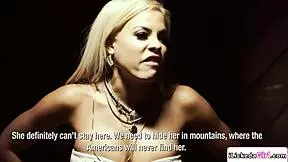 My Big Tits Crush Petite Teen's Face as I Squirt from Wild Lesbian Facesitting