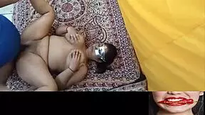 this horny indian babe bends over for close-up doggystyle from her webcam guy at the party