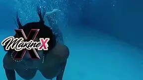 SEXY GOTH SLUT MISTRESS jezebel ties up submissive for wet licking and squirting