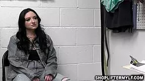 stepmom can't look away while her stepdaughter takes that huge cock at work