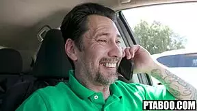 i couldn't resist madison morgan's no-panties tease, she demanded my creampie during lunch break pov fuck