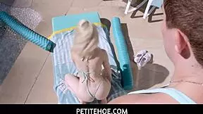 Petite Pornstar Lola Fae Deepthroats and Fucks in Tiny Teen Nude Session!