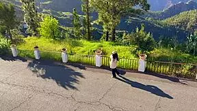 damn check her big natural ass ride that huge cock doggystyle