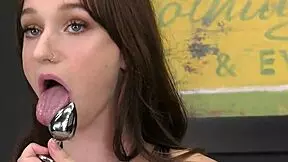 wanna see busty melanie marie stretch her ass with buttplug and dildo in solo play?