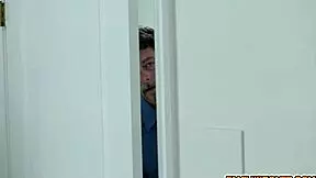 Jessica Rex Swallows Stepdad's Monster Cock Birthday Blowjob Sucking