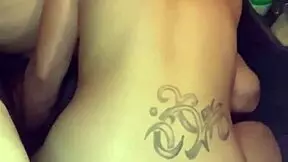 damn young hooker nice tits plump ass rides cock then gulps load after public street fuck