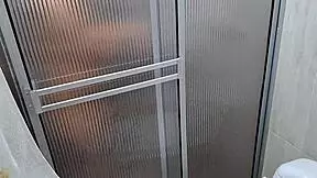 StepMom's Big Tits Bounce in Steamy Shower Fuck Session