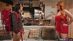 Caring mature milf lauren phillips catches neighbors stepson not son sucking big tits boobs fucking hardcore monster cock