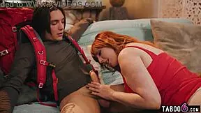 Caring mature milf lauren phillips catches neighbors stepson not son sucking big tits boobs fucking hardcore monster cock