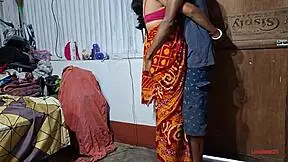 Young bengali maid bent over doggystyle chudai big cock closeup