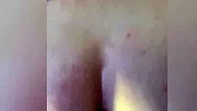 whoa this hot teen's buttplug shakes during doggystyle pounding