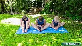 Lea Lee Kenzie Madison Katie Kush Gymnas Fucking Dick Training Orgy