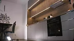 Think her tight shaved pussy's ready for porn casting?