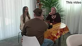 behind the scenes with busty natural blonde breezy bri as she teases with wet pussy and rides cock