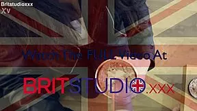 british 18 year old goth slut eats cum topped ice cream like a pro