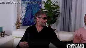 Stepdads Jack Vegas and Mike Mancini shocked as stepdaughters Lana Small 18+ and Julia James chase stripper dreams