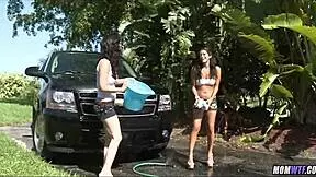 Hey, these car wash cougars wanna fuck right now