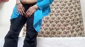 Big ass girlfriend sneaks passionate anal pounding from indian boyfriend behind husband's back