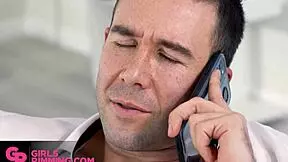 Kyler Quinn feels super sexy rimming her lover before he fucks her hard