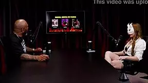 victoria rubro squirts hard on big black cock while cuckold hubby watches humiliated